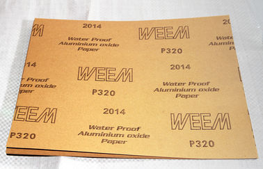 WEEM 2014-01 Электропокрытые алюминиевые листы песочной бумаги для влажного и сухого песочного производства
