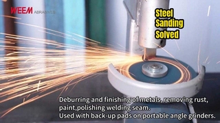 3216 Вулканизированное волокно циркония-глинозема, 10-минутный тест на шлифование металла